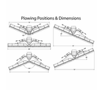 KFI|Polaris Ranger 570|Round Tube|Pro V Plow System w/ Manual Angle Adjustment KFI|Polaris Ranger 570|Round Tube|Pro V Plow System w/ Manual Angle Adjustment