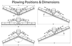 KFI|Kawasaki Mule PRO-MX|Pro V Plow System w/ Hydraulic Actuators KFI|Kawasaki Mule PRO-MX|Pro V Plow System w/ Hydraulic Actuators