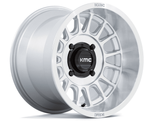 KMC KS138 Impact UTV Wheel | 15" - Silver w/ Machined Face - KS138-SMF