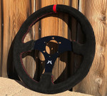Madigan Motorsports Suede Steering Wheel for Polaris RZR 200 Madigan Motorsports Suede Steering Wheel for Polaris RZR 200