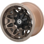 Moose 416X 12" Satin Bronze Wheel for Polaris RZR 200 - 12"x7" | 12"x8" Moose 416X 12" Satin Bronze Wheel for Polaris RZR 200 - 12"x7" | 12"x8"