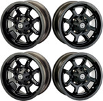 Moose 415X 12" Wheel Set for Polaris RZR 200 - mu-415x-200-set