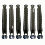 ModQuad Racing Can-Am Maverick X3 Hex Rear Radius Rods (72") (Solid Black) - CA-RR-X3RS-HEX-BLK - CA-RR-X3RS-HEX-BLK