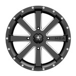 MSA M34 Flash 18" | 20" | 22" | 24" - Gloss Black Milled