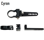 Pair of 1.5" Roll Cage Clamps for Lights | Whips