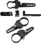 Pair of 1.5" Roll Cage Clamps for Lights | Whips - AFMR150