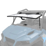 Genuine 2016+ Polaris General 1000 | XP 1000 Tip-Out Full Glass Windshield