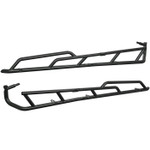 Polaris HD Kick-Out Rock Sliders for 2024 RZR XP 4 - Black|Red - 2884512-458