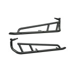 Polaris HD Kick-Out Rock Sliders for 2024 RZR XP - Black|Red - 2884473-458