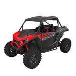 Polaris HD Kick-Out Rock Sliders for 2024 RZR XP - Black|Red