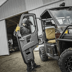 Genuine Polaris|2013-2019 Polaris Ranger XP 570|XP 900|XP 1000 - (Pro-Fit Models)|Hinged Window Poly Doors