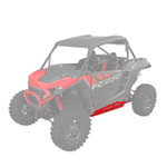 Polaris Low Profile Rock Sliders for 2024 RZR XP - Black|Red