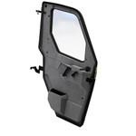 Polaris Ranger 1000 Poly Front Door Set with Manual Windows|Black