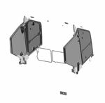 Genuine Polaris|2018+ Polaris Ranger 1000|1000 Crew|XP 1000|XP 1000 Crew|Hinged Window Clearview Doors