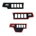 Moose Polaris RZR Dash Switch plates - 0521-1693