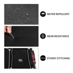 Kemimoto 2014-2019 Polaris Rzr Rear Door Bags W/ Knee Pad