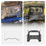 Kemimoto 2014-2023 Honda Pioneer 700 / 700-4 Front Windshield & Rear Panel W/ Open Window
