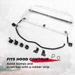 Kemimoto 2017-2023 Can-am Maverick X3 / X3 Max Flip Windshield