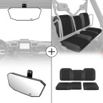Kemimoto 2018-2024 Polaris Ranger 1000 | XP 1000 Rear View Mirror & Seat Cover