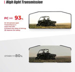 Kemimoto Can-am Defender Rear & Front Vented Full Windshield