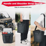 Kemimoto Can-am Defender Underseat Storage Bin W/ Insulated Ice Cooler Bag