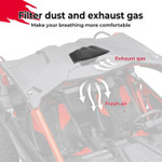 Kemimoto Can-am Maverick X3 / Sport / Trail / Commander Roof Ram Air Kit