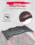 Kemimoto Can-am Maverick X3 Plastic Roof & Nerf Bars