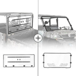 Kemimoto Cfmoto Uforce 1000 Airflow Sliding Vented Rear & Front Windshield