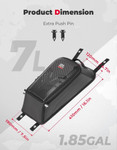 Kemimoto Cfmoto Zforce 950 Eva Rigid Center Storage Bag