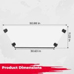 Kemimoto 2020-2024 CFMoto ZForce 950 Half Front Windshield