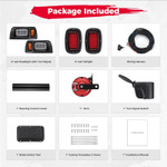 Kemimoto Club Car Precedent 12v Deluxe Light Headlight Kit