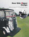 Kemimoto Golf Cart 600d Rain Cover (2 Passenger)