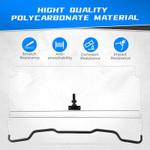 Kemimoto Honda 700 / 700-4 3-in-1 Flip Windshield