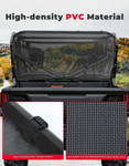 Kemimoto Honda Pioneer 1000-6 Soft Rear Window Net