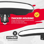 Kemimoto Polaris Ranger 1000 / Xp 1000 Rear View Mirror & Waterproof Seat Cover