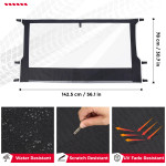 Kemimoto 2002-2008 Polaris Ranger 500 | 700 | 800 Rear Windshield