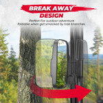 Kemimoto 2013-2024 Polaris Ranger 570 | XP 900 | XP 1000 Side Mirrors & Center Mirror Set