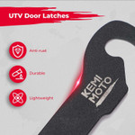 Kemimoto Polaris Rzr / General 4.5" Door Latches