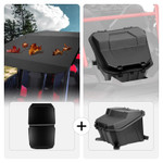 Kemimoto Polaris Rzr Aluminum Roof & Black Cargo Box
