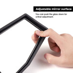 Kemimoto Polaris Rzr Color Side View Mirrors For 1.75" Roll Bar