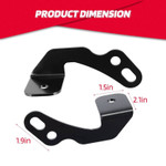 Kemimoto Polaris Rzr Led Light Mount / A-pillar Light Mount Bracket (2 Packs)