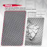 Kemimoto Polaris Rzr Pro Xp Soft Rear Window Net & Universal Roll Bar Taillight