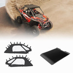 Kemimoto Polaris Rzr Pro Xp Soft Upper Doors W/ Zippers & Aluminum Hard Roof Top