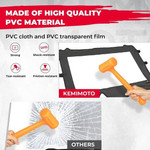 Kemimoto Polaris Rzr Xp 1000 Front Soft Clear Windshield & Soft Cab Enclosures