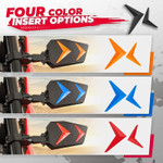 Kemimoto Universal Color Side Rear View Mirror For 1.75"-2" Utv Roll Bar