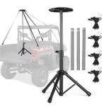 Kemimoto Utv Cover Support Poles W/ Metal Tripod Base