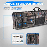 Kemimoto Utv Double Gun Bag Rack