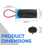 Kemimoto Utv Seat Belt Bypass (2 Pcs.)