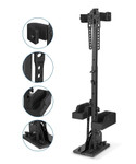 Kemimoto Utv Shotgun Holder / Floor Vertical Mount Holder