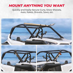 Kemimoto Utv Shovel Holder Rubber Roof Rack Straps